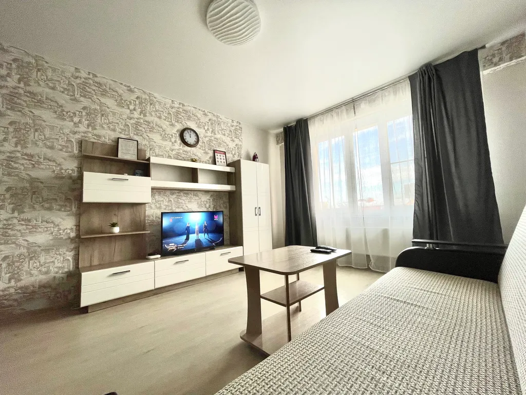 Большая однокомнатная квартира в доме с закрытой территорией