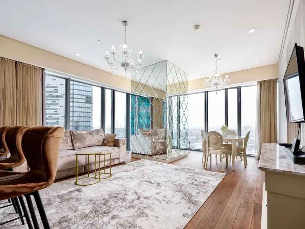 Роскошные апартаменты люкс в башне Око Москва-Сити