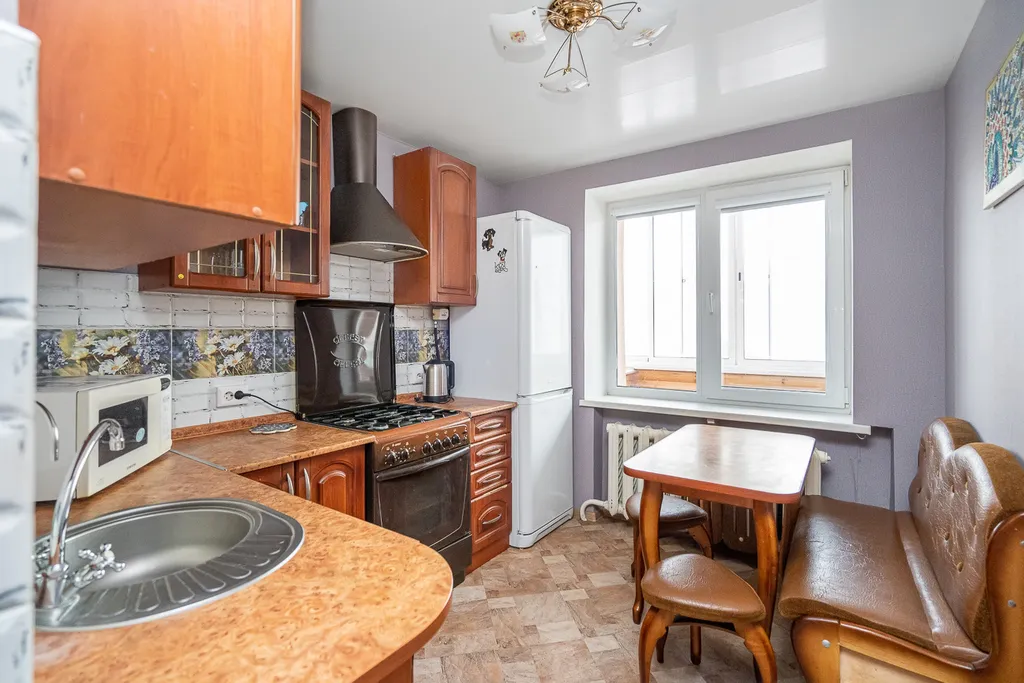 Трехкомнатная квартира с видом на реку Свислочь