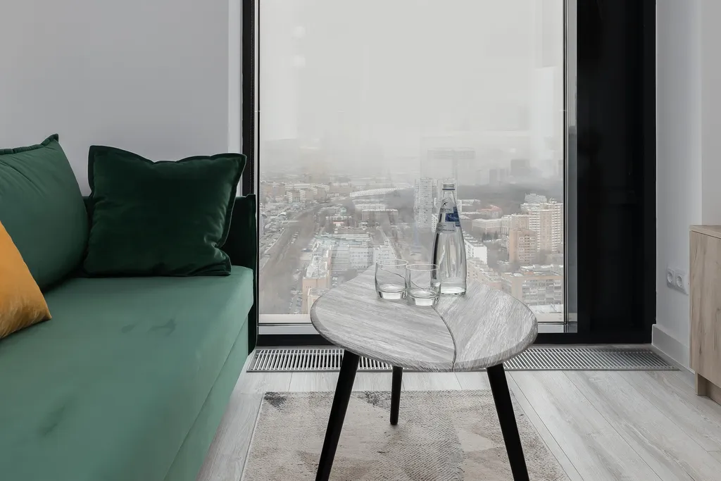 Квартира Апартаменты "Terrace 45" на 45м этаже с 2 отдельными спальнями — Москва