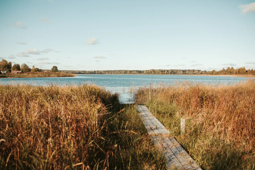 Дом на берегу озера Селигер