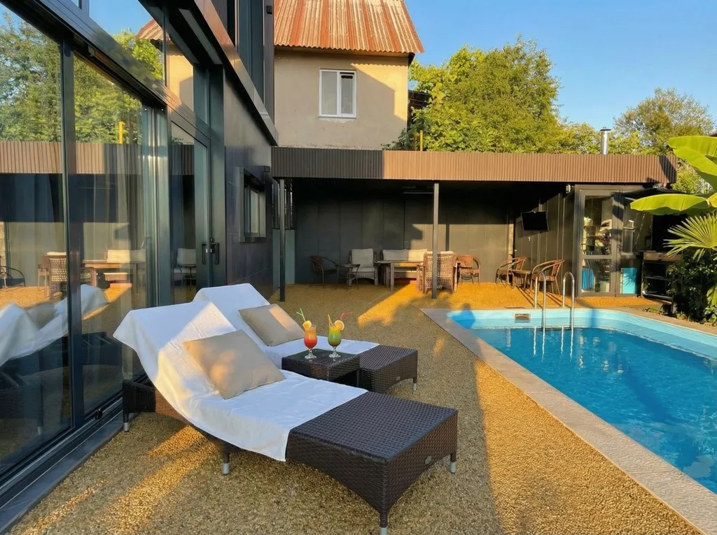 Вдали от суеты с закатом наедине