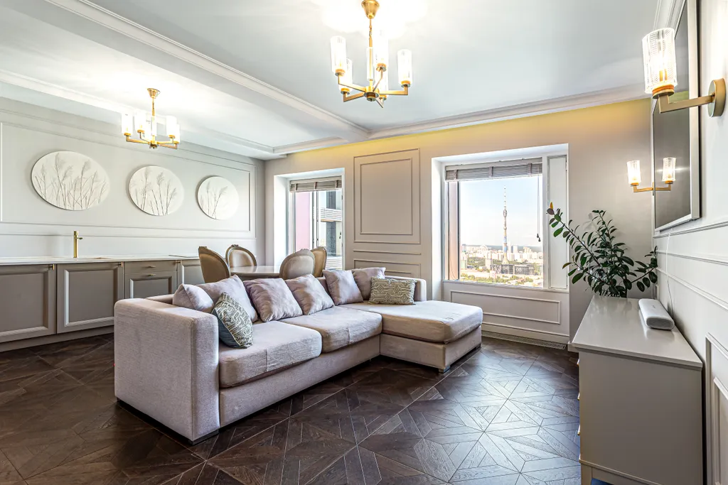 Квартира Премиум апартаменты "Grace 46" на 46м этаже в небоскребе бизнес-класса — Москва