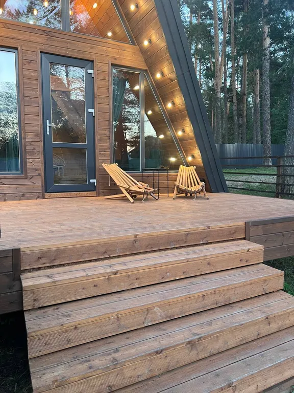 Коттедж Уютный дом в стиле А-фрейм — Казань