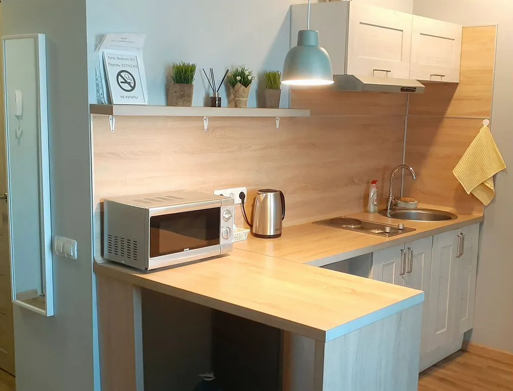 Уютнaя студия в новoстpойке ЖK Петpоглиф