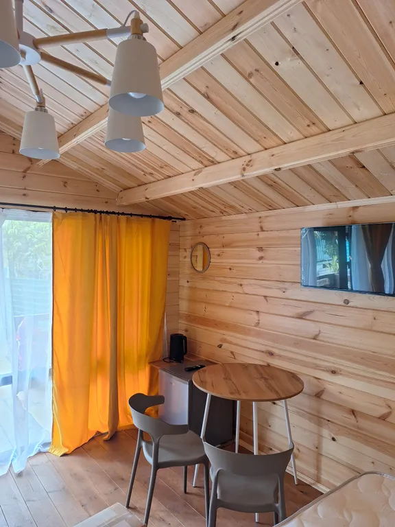 Новый уютный домик в частном гостевом доме Кофейный дворик