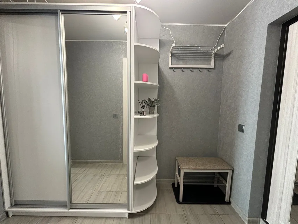 Уютная студия с красивым видом на город