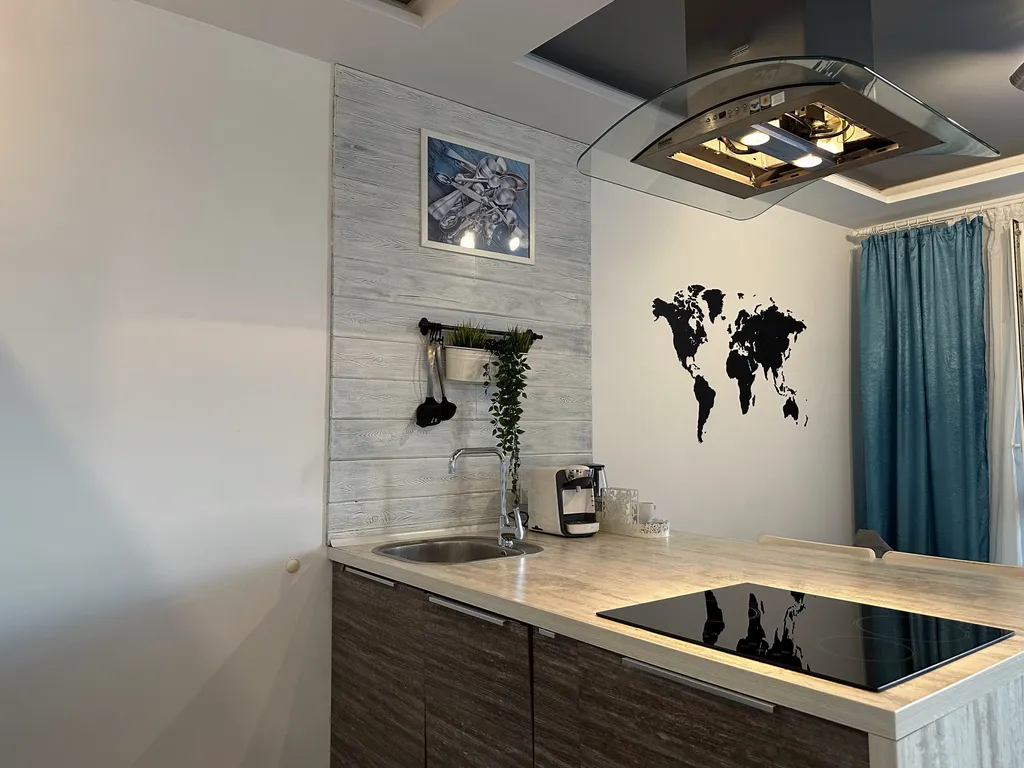 Квартира Платиновая с джакузи у окна и видом на Волгу