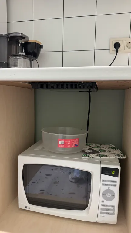 Студия в центре города с прекрасным видом на город