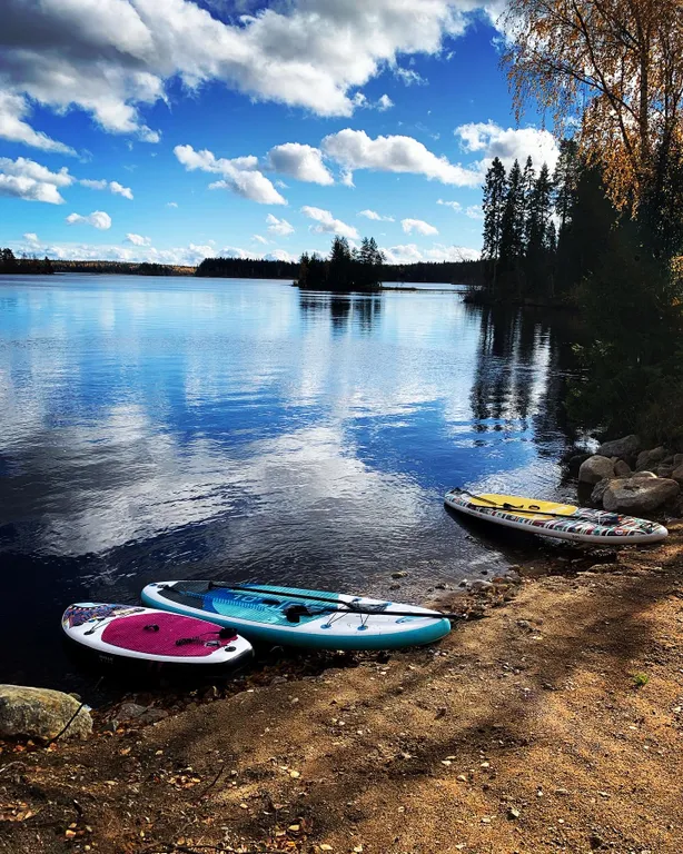 Дом у озера в Карелии