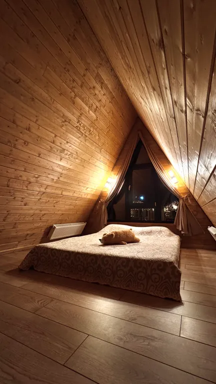 Коттедж Уютный домик A-Frame с видом на горы — Архыз