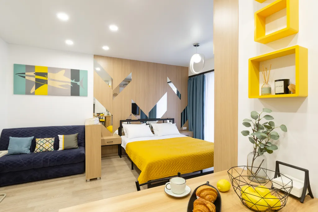 4 Угла: студия в  ЖК бизнес-класса Ocean City, Пушкинская, 265