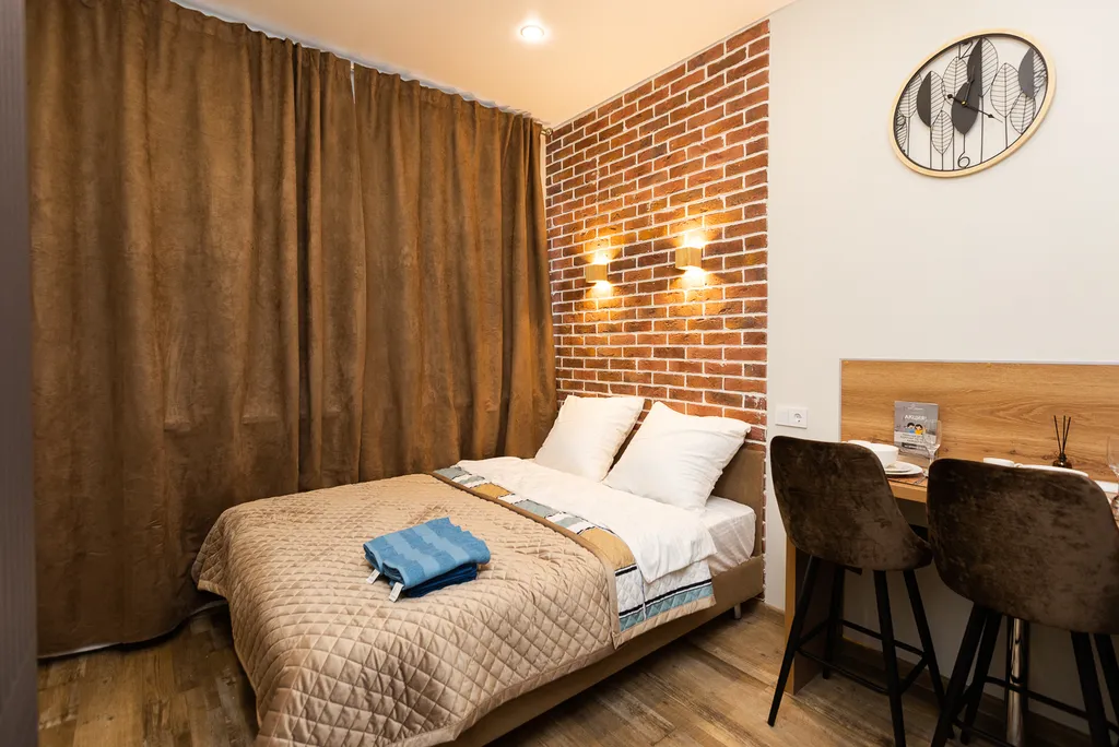 Квартира Квартира Дизайнерская студия в современном жк — Москва