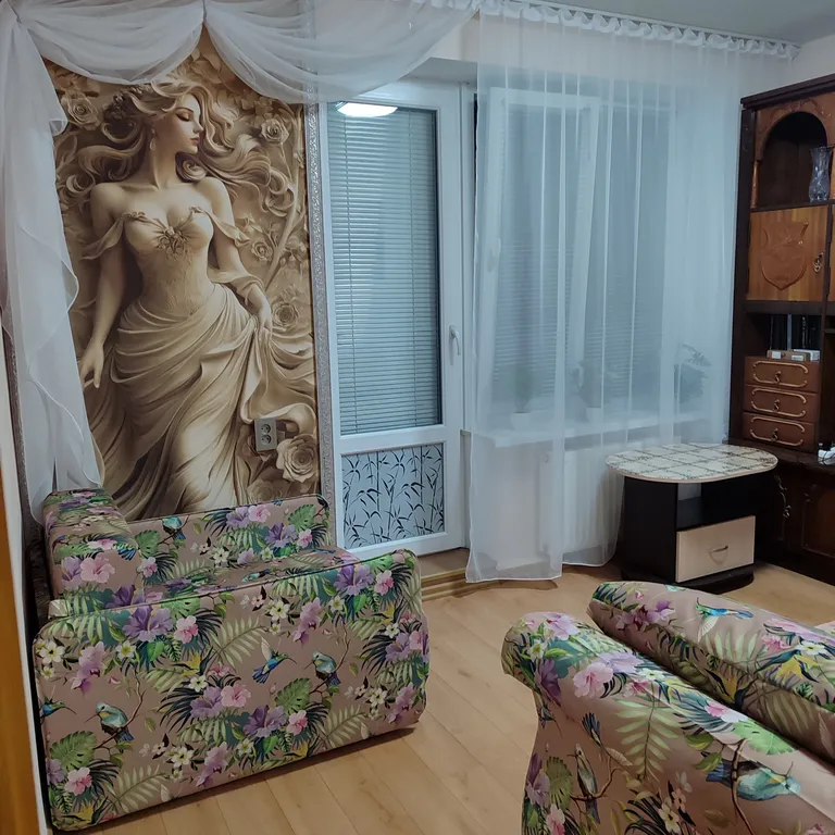 Уютная квартира с двумя комнатами с живописным видом на море и горы