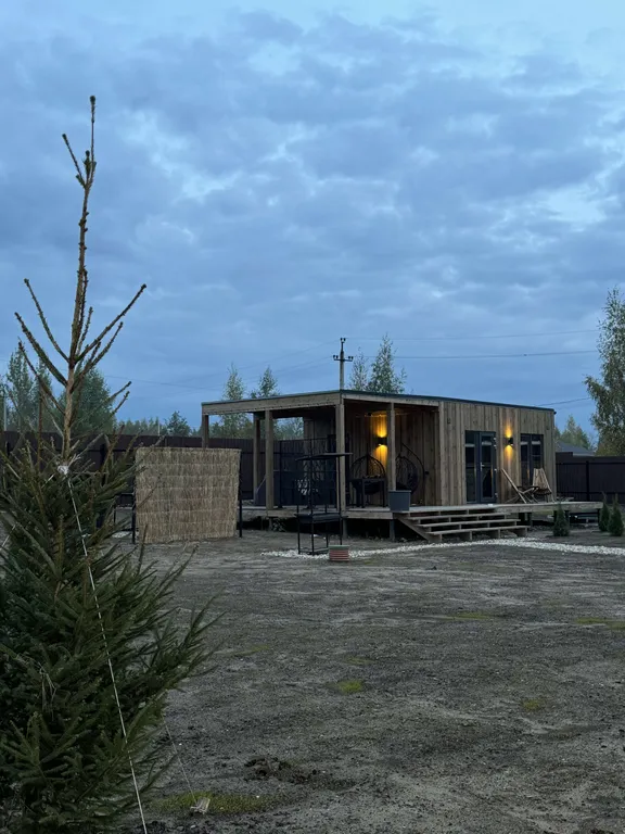 Коттедж Уютный глэмпинг для компании (6 отдельных домиков + территория) — Конаково