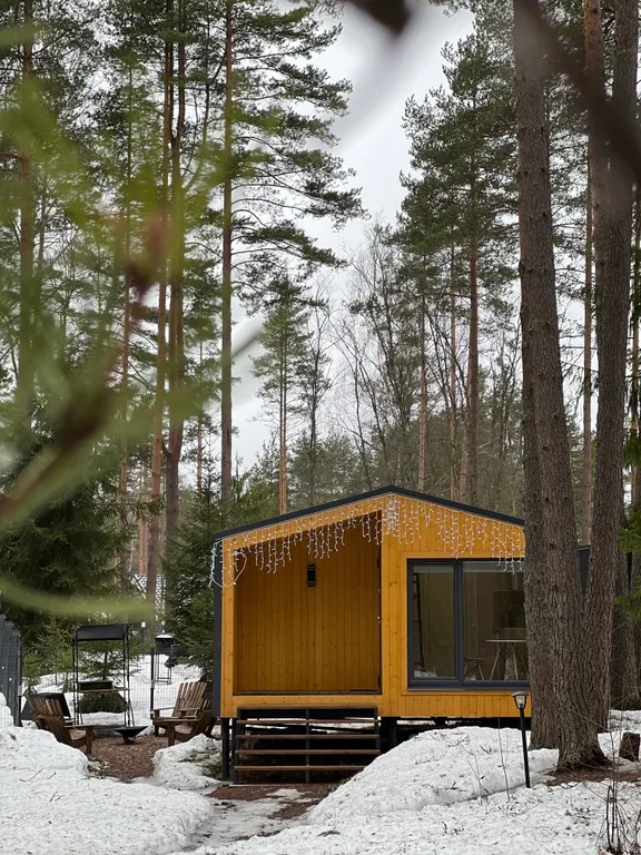 Коттедж Коттедж Терем Льва — Стеклянный