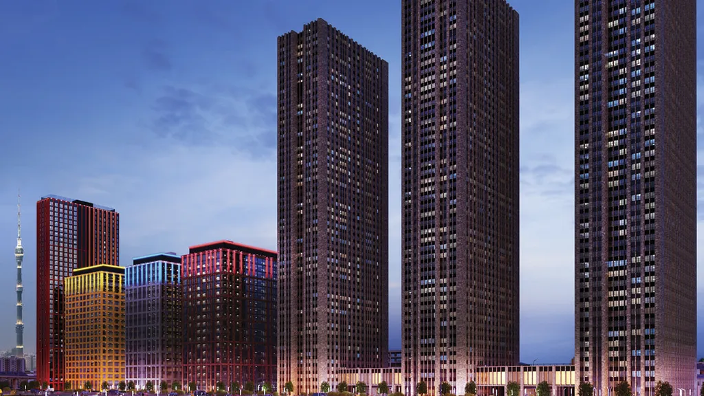 Квартира Уютные апартаменты Prime Blue в ЖК Савеловский Сити в центре Москвы — Москва