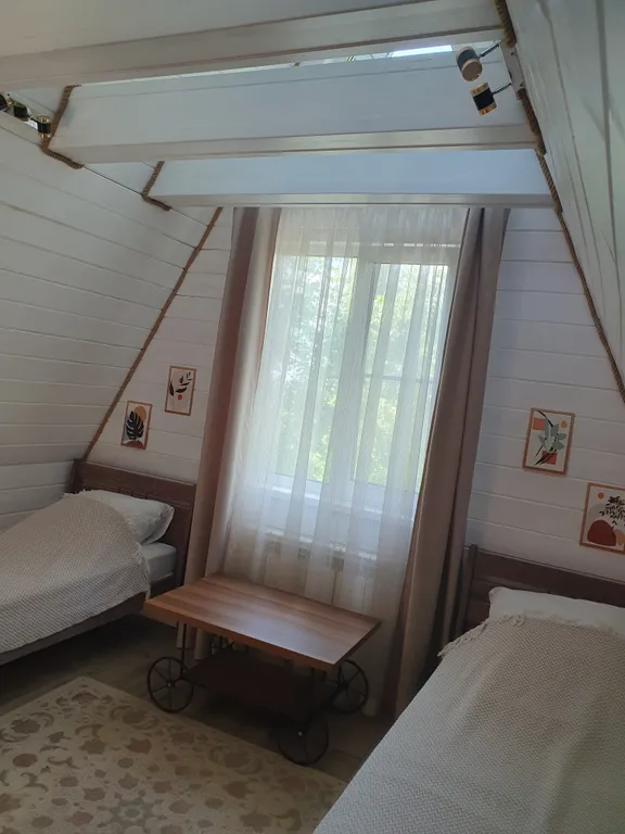 Домик в лесу А-фрейм вилладж