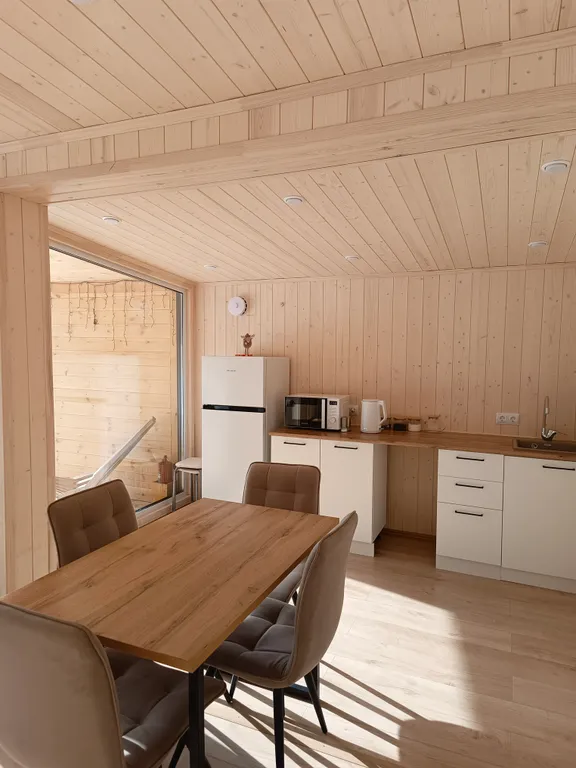 Дом у леса с банным чаном и баней