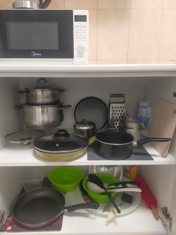 Квартира с балконом и видом на горы