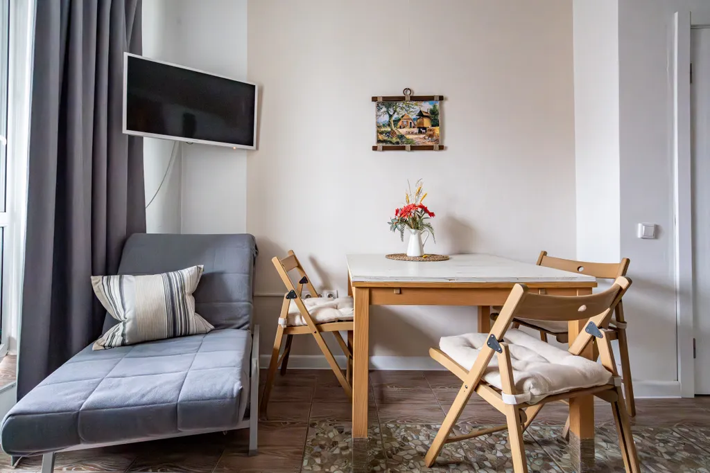 Евродвушка у метро Парнас для 5 || Сатин Хоум апарт