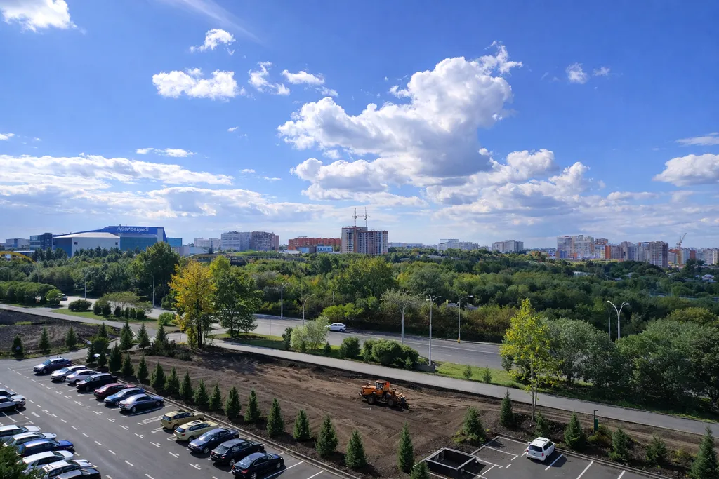 Уютная квартира с видом на реку Томь