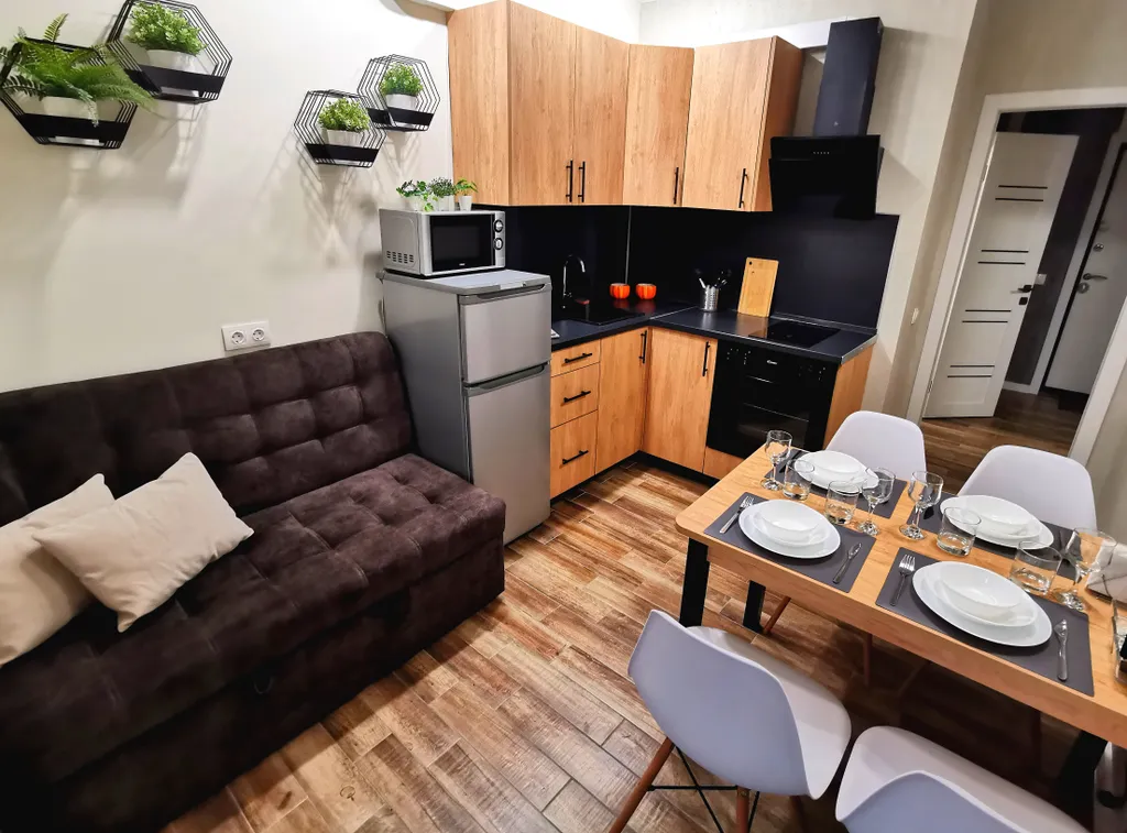 Квартира Апельсиновая квартира в ЖК Кубанский — Краснодар