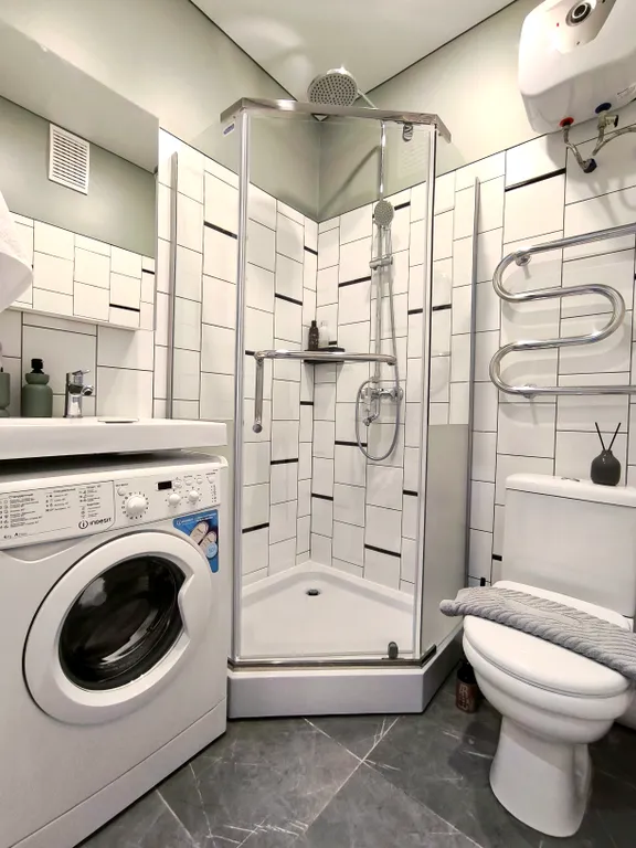 Солнечная студия для двоих рядом с парком