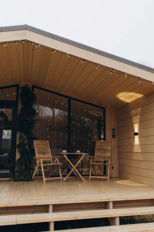 Дом у леса с русской баней