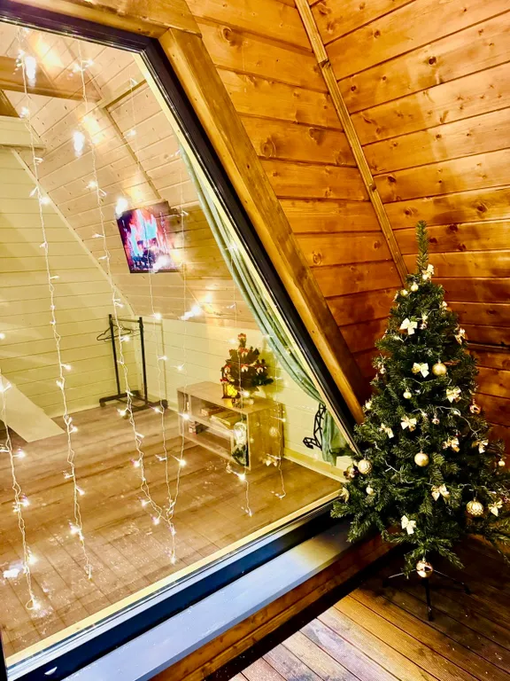 Коттедж Дом шалаш с баней — Санкт-Петербург