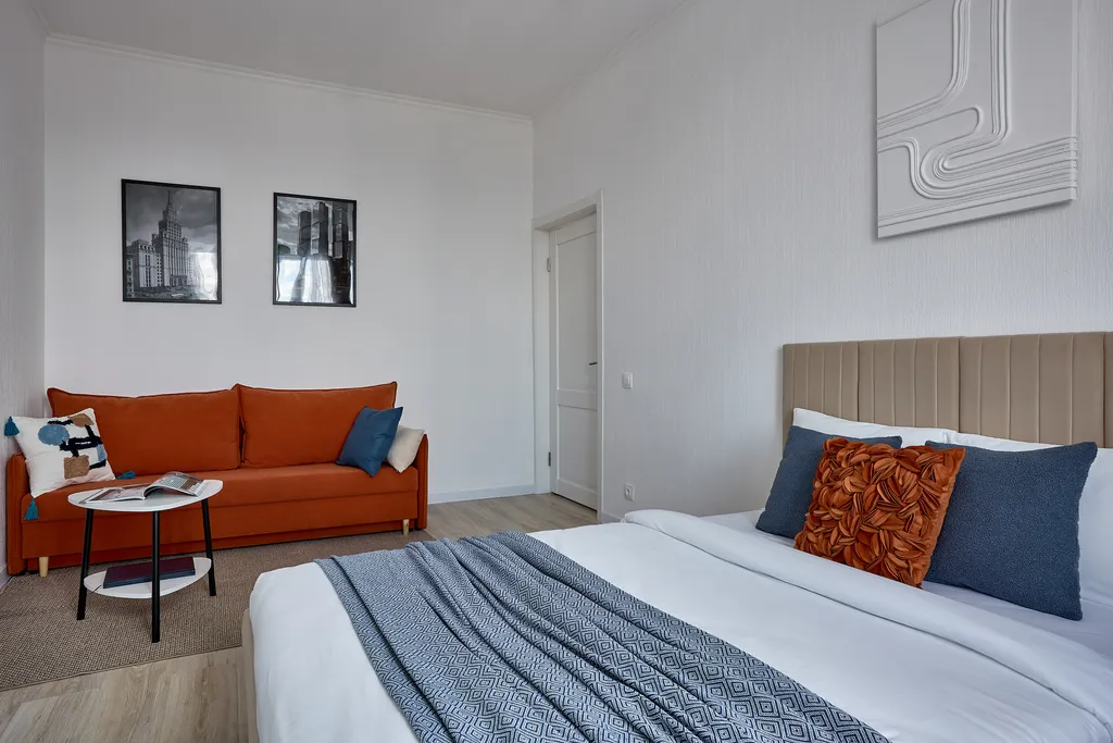 Квартира Яркая панорамная квартира на Беговой — Москва