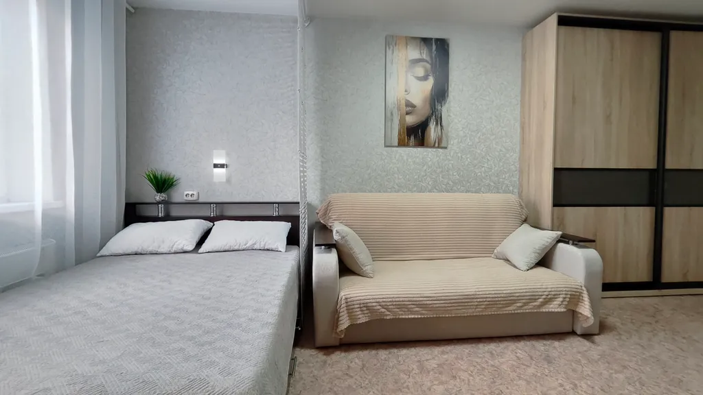 Светлая и уютная однокомнатная квартира