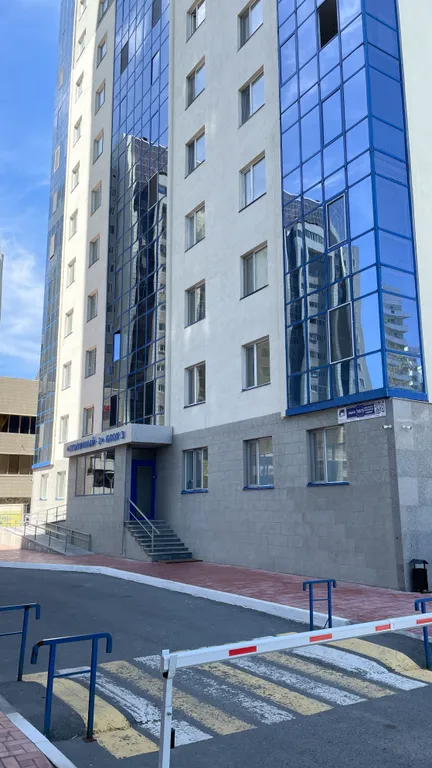 2-комнатная с видом на город возле набережной в старом центре Астаны