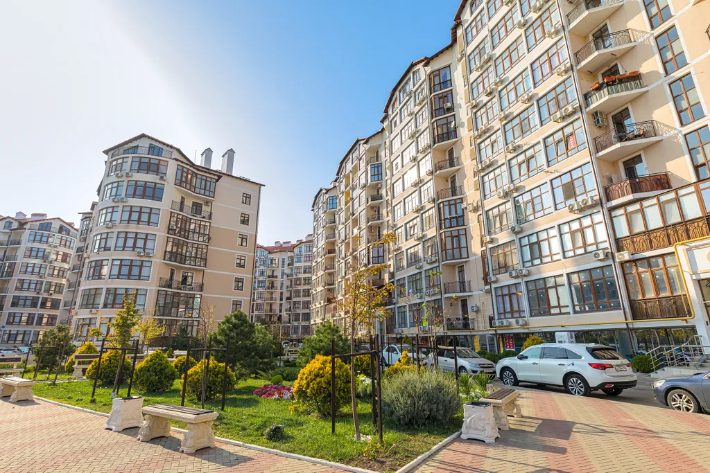 Квартира Квартира-студия Бусинка с балконом — Геленджик