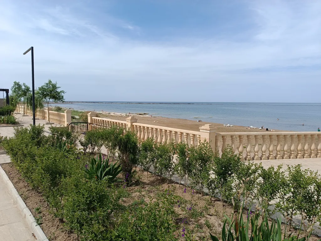 1-комнатная квартира студии с видом на море