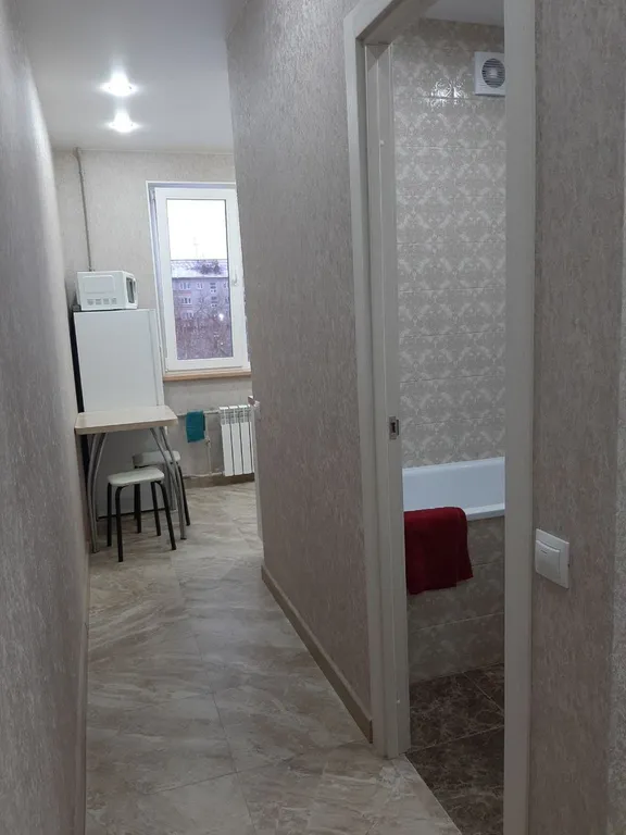 На въезде в город с новым ремонтом