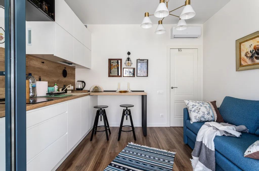 Апартаменты на первой линии "Променад"| 2–4 гостя ,балкон , паркинг