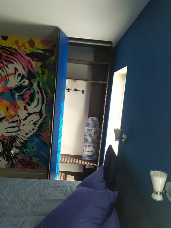 Комфортная квартира-студия в центре с патио