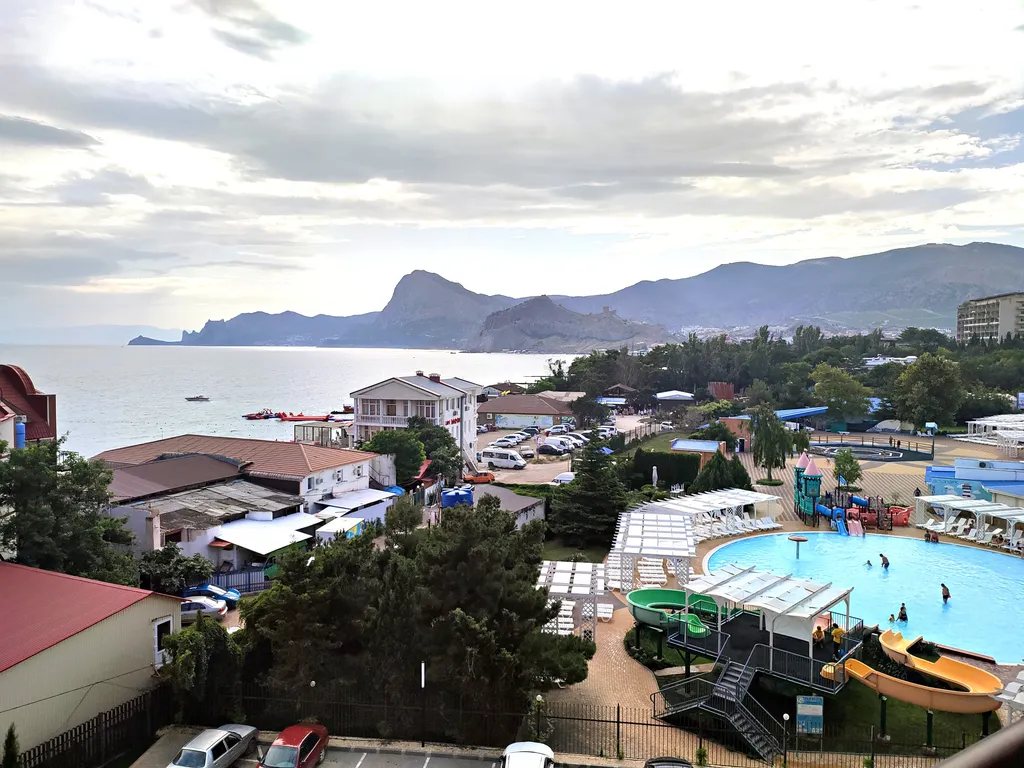 Апартаменты на первой береговой линии с шикарным видом на море