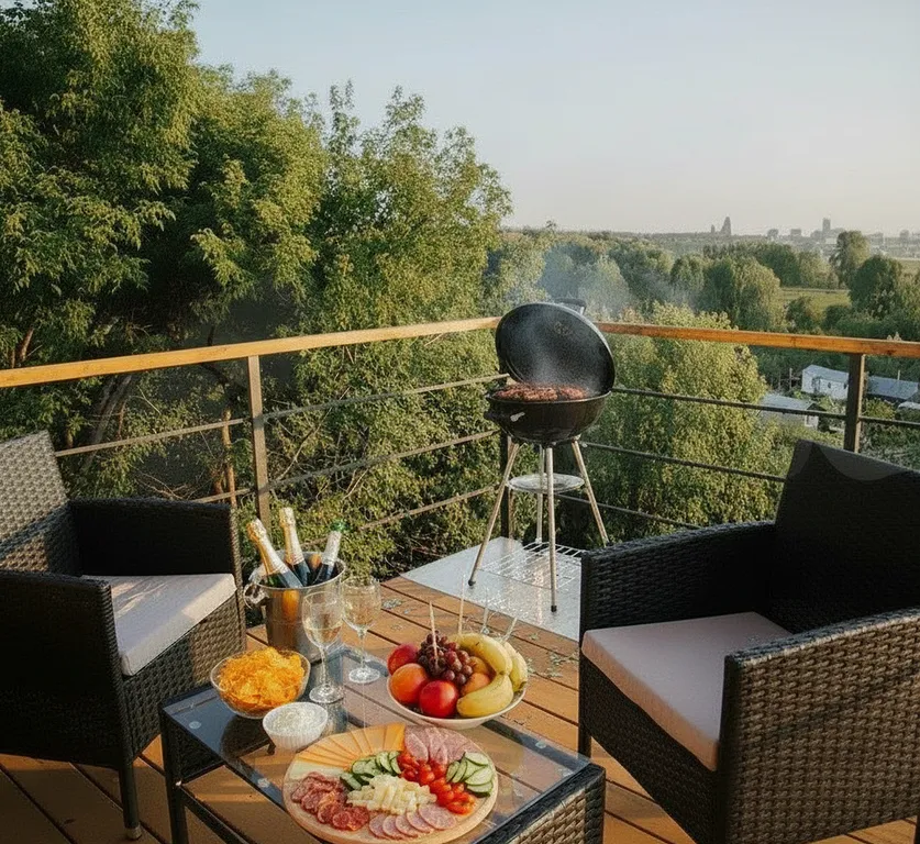 Коттедж Дом с террасой и мангалом | Празднуй события или уединись (А1) — Казань