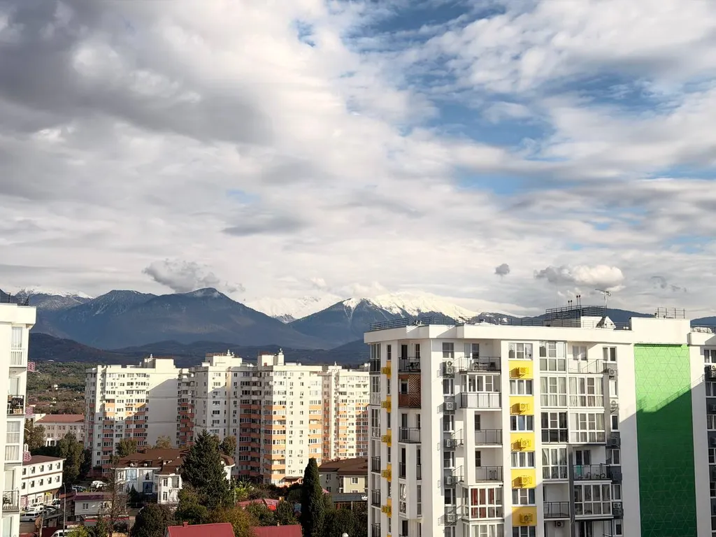 Однокомнатная квартира с видом на олимпийский парк