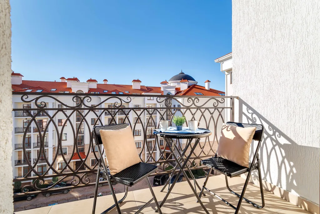 Квартира Квартира Уютный апартамент с бассейном на территории — Геленджик