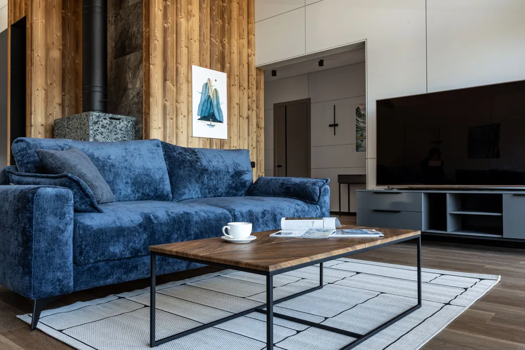 Коттедж на берегу озера с сауной