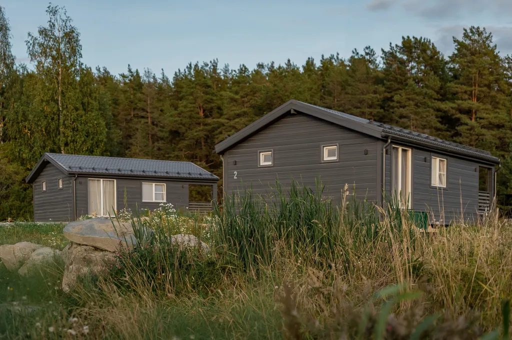 2-комнатный коттендж на границе с лесом, 69м²