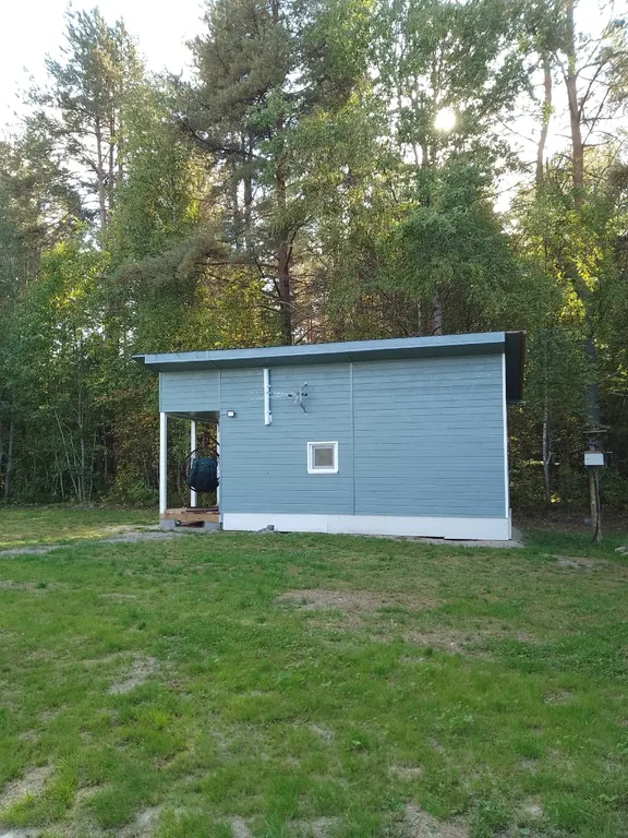 Уютный домик mikkola с видом на лес в Карелии