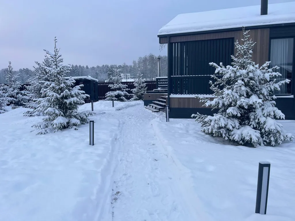 Уютный дом с сауной и чаном