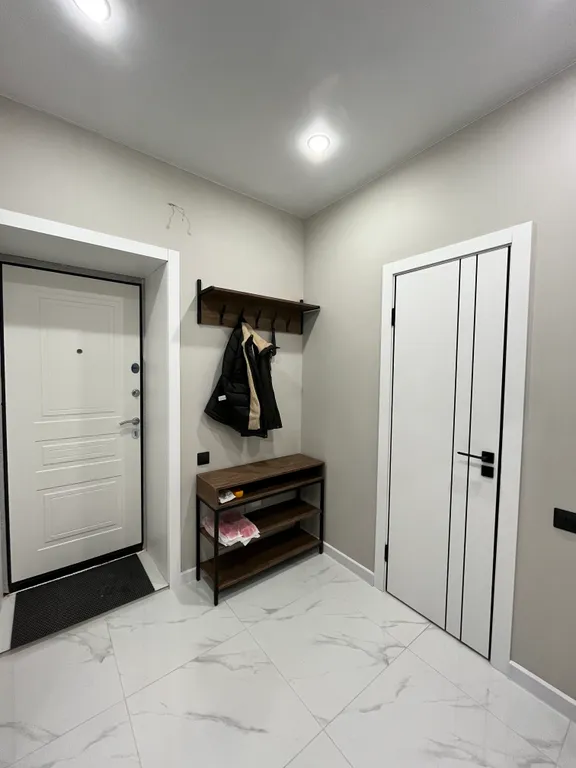 Новая современная квартира с видом на Волгу