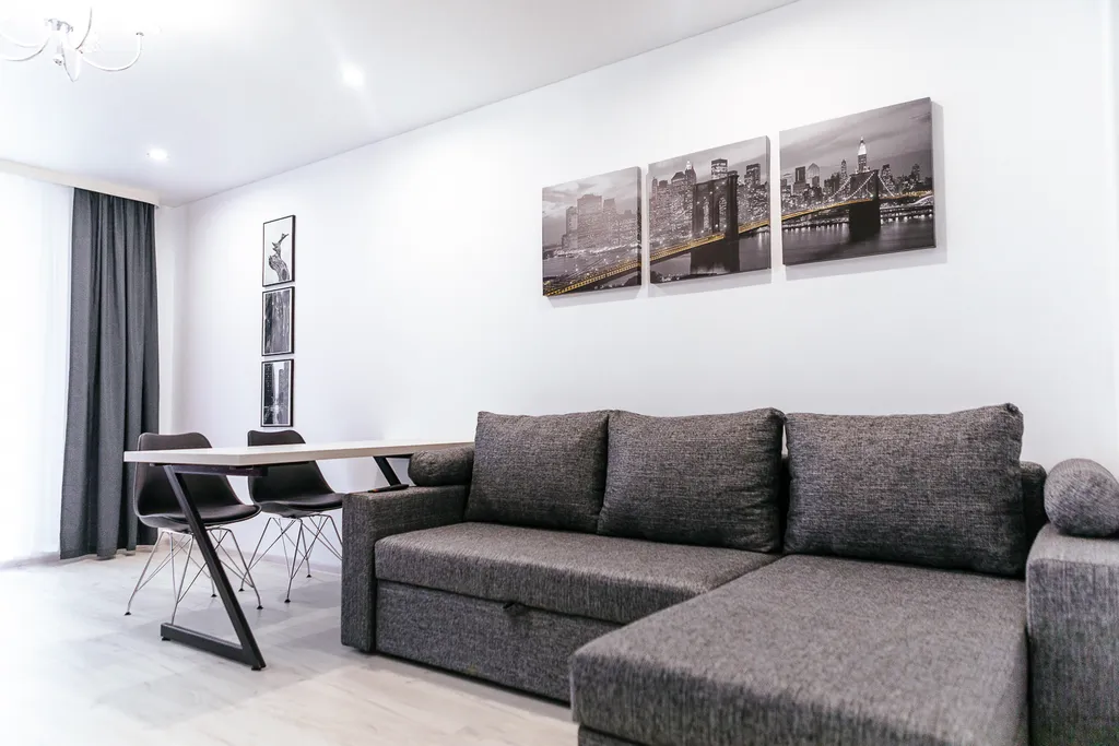 Уютная квартира с двумя спальнями и стильным интерьером