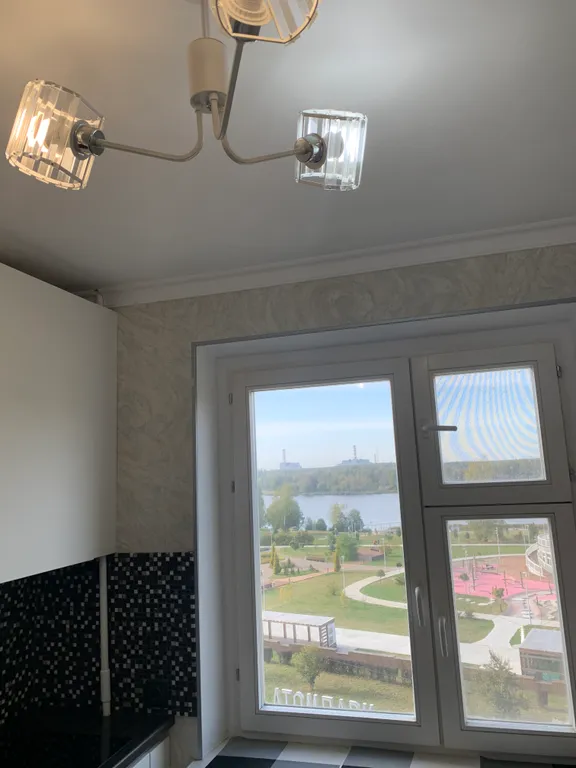 Уютная квартира с видом на водохранилище и атомпарк