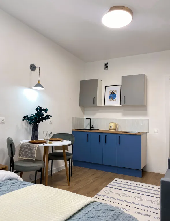 Квартира Квартира Дизайнерская студия апарт-комфорт gray в новом жк сердце Ярославля — Ярославль